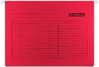 Donau U7410905-04 Függőmappa  a/4 karton piros 25 db/csomag kép