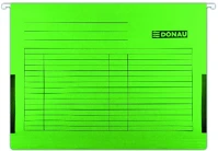 Donau U7420905-06 Függőmappa oldalvédelemmel  a/4 karton zöld 25 db/doboz kép