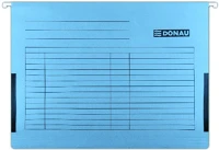 Donau U7420905-10 Függőmappa oldalvédelemmel  a/4 karton kék 25 db/doboz kép
