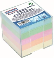 Donau U7491001-99 Kockatömb  9,2x9,2 cm tartóban nem ragasztott pasztell színes kép