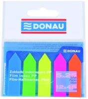 Donau U7556001PL-99 Oldaljelölő  nyíl forma 12x45 mm pp vegyes neon szín 5x25 lap kép
