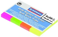 Donau U7576001PL-99 Oldaljelölő  20x50 mm papír vegyes neon szín 4x50 lap kép
