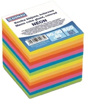 Donau U8315000-99 Kockatömb  9x9 cm ragasztott neon színes kép