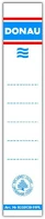 Donau U8355920-09PL Cserecímke iratrendezőhöz  33x153 cm öntapadós fehér kép