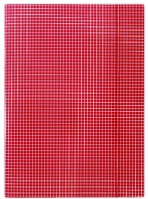 Donau UFEP04 Gumis mappa  a/4 karton kockás piros kép