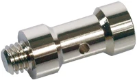 Dörr 1/4 - M 3/8 Spigot f 1/4 - m 3/8 inch, króm kép