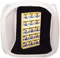 Dörr D373394 Fénysátor 120x120 cm fehér, 4 háttérrel kép