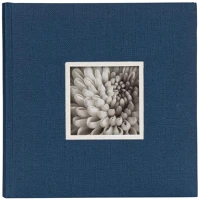 Dörr D880322 Fotóalbum unitex book bound 23x24 cm kék kép