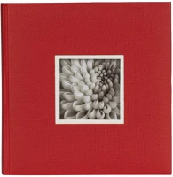 Dörr D880323 Fotóalbum unitex book bound 23x24 cm piros kép