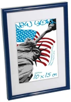 Dörr PDBD801010 New york képkeret 13x18, kék kép