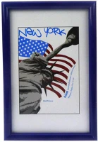 Dörr PDBD801060 New york képkeret 15x20, kék kép