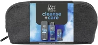 Dove TUSFÜRDŐ&DEO&STIFT men+care clean comfort ajándékcsomag neszesszerrel kép