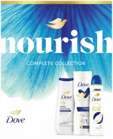 Dove TUSFÜRDŐ&DEO&TESTÁPOLÓ Nourish ajándékcsomag kék (tusfürdő&deo&testápoló) 2025 kép