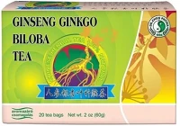 Dr chen 30.01239 Herbatea  ginseng-ginkgo-zöld tea 20 filter/doboz kép