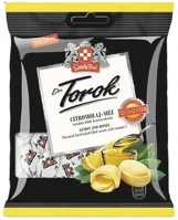 Dr torok 14.01189 Töltött keménycukorka dr. torok citromolajjal és mézzel 75g kép