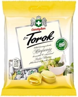 Dr torok C-VITAMINNAL 75G Töltött keménycukorka dr. torok hársfavirággal, c-vitaminnal 75g kép