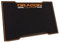 Dragon war GP-001 REV2 Egérpad fekete-narancs kép