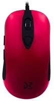 Dream machines DM1FPS_RED Gamer blood red (optikai szenzor: pmw3389, 400-16000 dpi, 6 gomb, 1000 hz) kép
