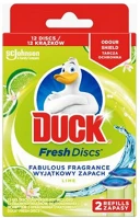 Duck wc öbíltő Wc öbíltő korong zselés utántöltő 2 x 36 ml fresh discs duck® lime