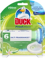 Duck wc öbíltő Wc öbíltő korong zselés 36 ml fresh discs duck® lime