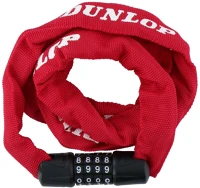 Dunlop 33180908 Lánczár kerékpárhoz 6 féle színben 120cm - számzáras kép