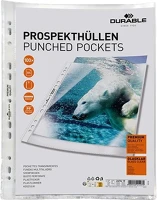 Durable 02.01312 Lefűzhető genotherm  pp a/4 víztiszta 80 mikron 100 darabos kép