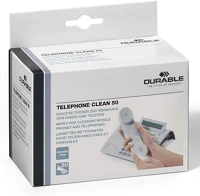 Durable 11.01402 Tisztítókendő  telefonhoz nedves 50 darabos kép