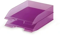 Durable 1701674992 Irattálca  basic, áttetsző lila. kép