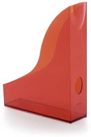 Durable 1701711003 Iratpapucs 7cm,  basic, áttetsző piros kép