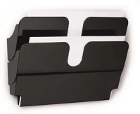 Durable 1709022060 Prospektustartó, fali, fekvő, a4, mágneses,  