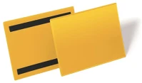 Durable 174304 Logisztikai zseb, a5, fekvő, mágnessel, sárga kép