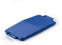Durable 1800497040 Hulladékgyűjtő-tető  durabin 60l téglalap kék kép