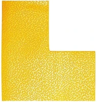 Durable 21.01729 Padlójelölő l alakzat  öntapadós 100x100 mm sárga 10 darabos kép