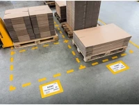 Durable 21.01816 Padlójelölő ablak  a/4 visszaszedhető sárga kép