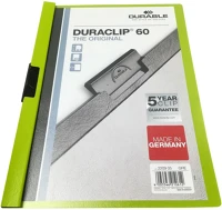 Durable 220905 Klipmappa  duraclip a/4 60 lapig zöld kép