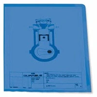 Durable A/4 120 MIC Genotherm  a/4 120 mic. kék kép