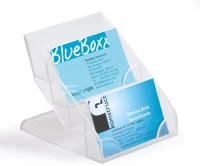 Durable 243919 240 darabos 4 rekeszes névjegykártyatartó display kép