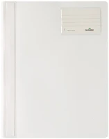 Durable 250002 Gyorsfűző pvc  a/4 azonos előlappal extra széles fehér kép