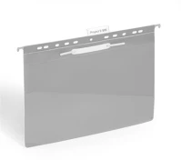 Durable 200 MIC Gyorsfűző pvc  a/4 lefűzhető  200 mic. szürke kép