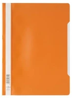 Durable 257309 Gyorsfűző pvc  a/4 áttetsző előlap narancssárga kép