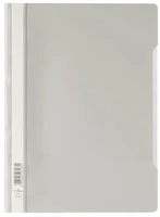 Durable 257310 Gyorsfűző pvc  a/4 áttetsző előlap szürke kép