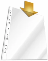 Durable 266219 Lefűzhető tasak  a/4 50 mic. víztiszta tasakban 10 db/csomag kép