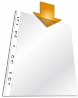 Durable 266819 Lefűzhető tasak  a/4 50 mic. víztiszta karton dobozban 100 db/csomag kép