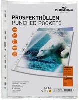 Durable 267619 Lefűzhető genotherm  pp a/4 víztiszta 80 mikron 100 db/csomag kép