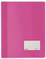 Durable A/4 RÓZSASZÍN Gyorsfűző pvc  duralux a/4 rózsaszín kép