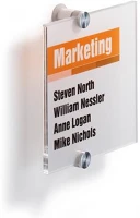 Durable 482219 Információs tábla, 148x148 mm,  