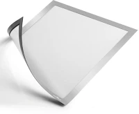 Durable 486923 Infokeret  duraframe a/4 fém felületre mágneses ezüst 5 db/csomag kép