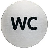 Durable 490723 Tájékoztatótábla  picto 83 mm wc kép