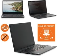 Durable 513957 monitorszűrő, betekintésvédelemmel, 345x215 mm, 16