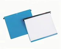 Durable 5501/06 Leporellótároló  305x170x250 mm kék kép